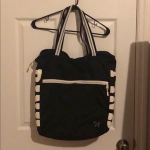 Victoria Secret Pink Black & White Bag